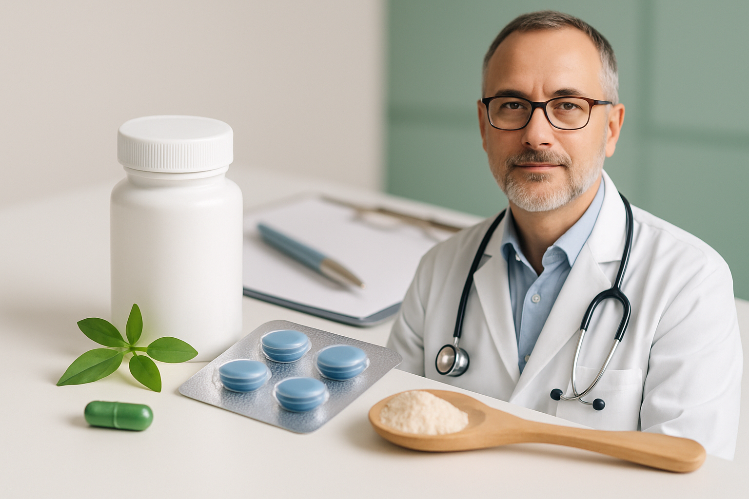 Yohimbe-Rinde und Yohimbin-Kapseln als natürliches Potenzmittel