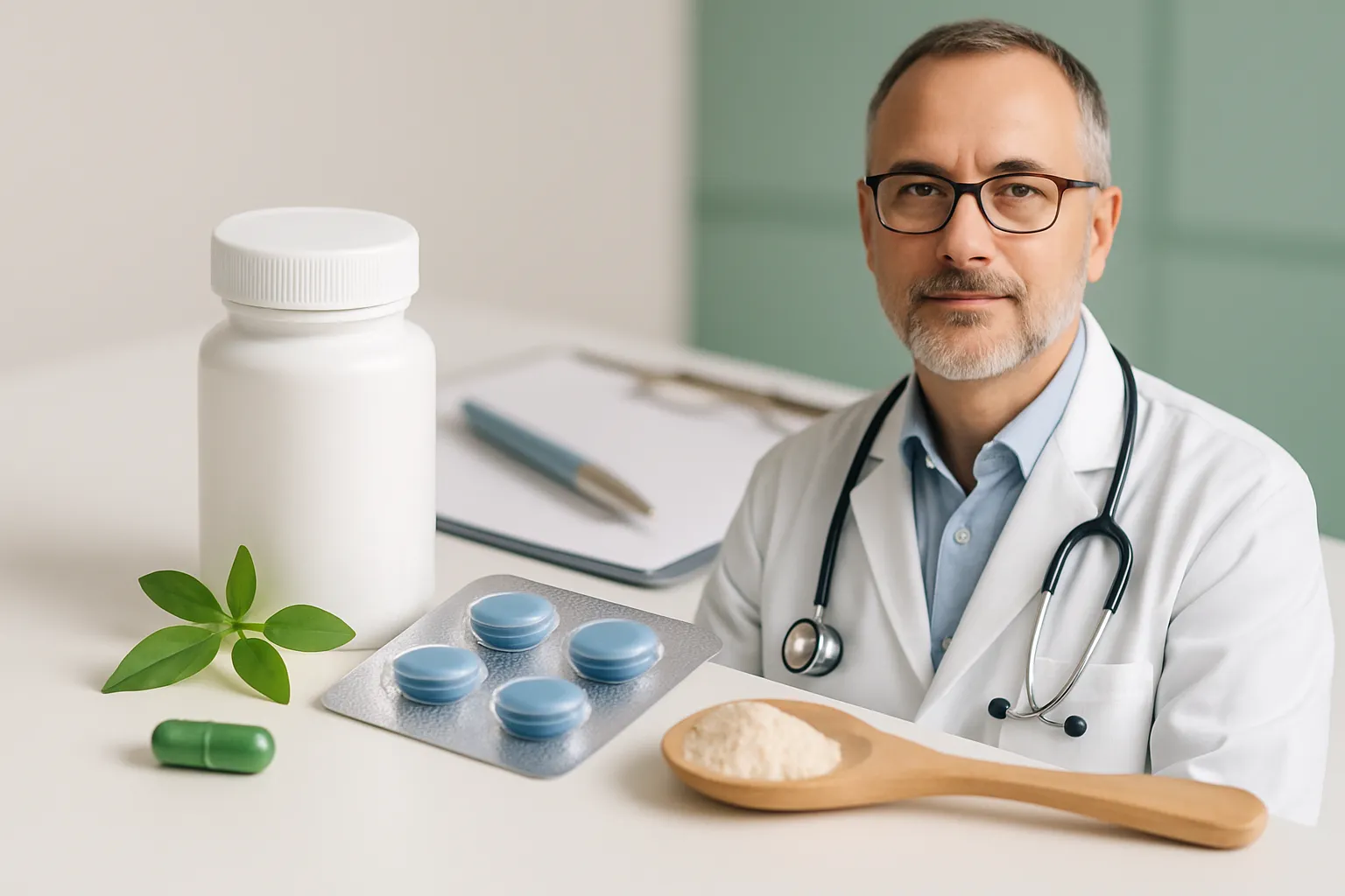 Yohimbe-Rinde und Yohimbin-Kapseln als natürliches Potenzmittel